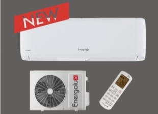 Сплит-система кондиционирования для дома и офиса с дистанционным управлением.