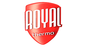 Логотип Royal Thermo для кондиционеров и систем охлаждения.