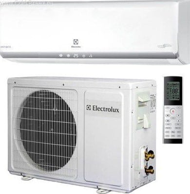 Кондиционер Electrolux для дома и офиса, сплит-система с монтажом, эффективное охлаждение и обогрев.